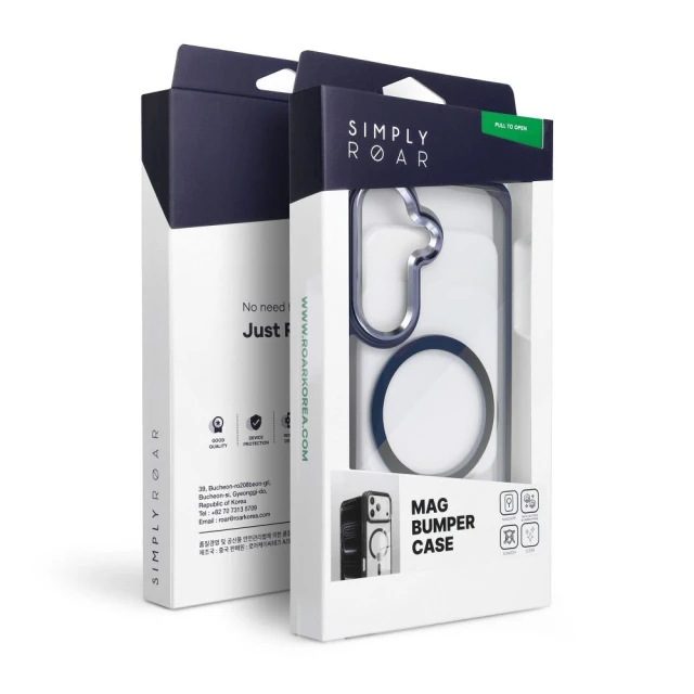 Чохол Roar Mag Bumper для Samsung Galaxy A57 Navy (5903396463310)