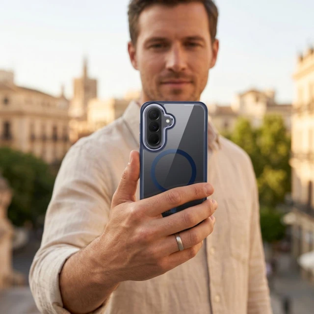 Чохол Roar Mag Bumper для Samsung Galaxy A57 Navy (5903396463310)