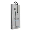 Кабель X-One FlowLink Running LED USB Type-C to Type-C 100W 1,2m Black (5903396467790)