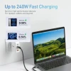 Кабель X-One TitanFlex USB Type-C to Type-C 240W 1,2m Black (5903396469077)