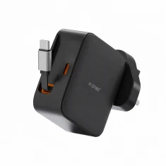 Зарядний пристрій X-One ChargeGo GaN 65W Black (5903396469114)
