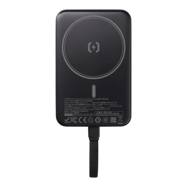 Powerbank X-One Orbit Magcharge 10000mAh Black with MagSafe (5903396469138)