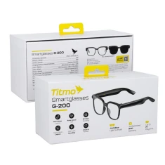 Розумні окуляри Titmo G-200 з музикою та записом Black (5903396469404)