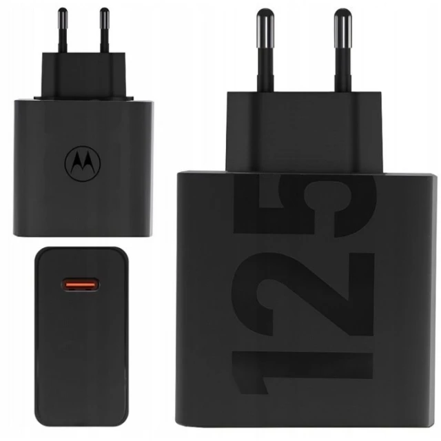 Зарядное устройство Motorola MC-1259 USB Type-C 125W Black (5903396472930)