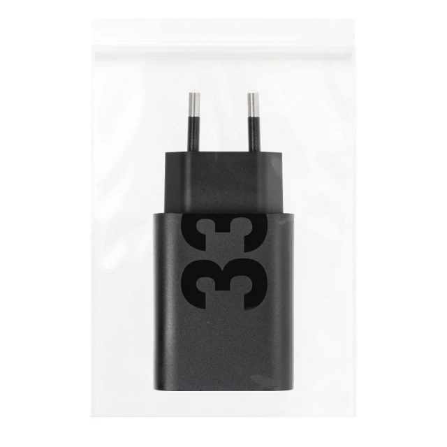 Зарядний пристрій Motorola MC339 USB-A 33W Black (5903396472947)