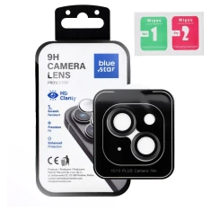 Захисне скло для камери Blue Star Easy Install для iPhone 15 | 15 Plus Black (5903396474644)