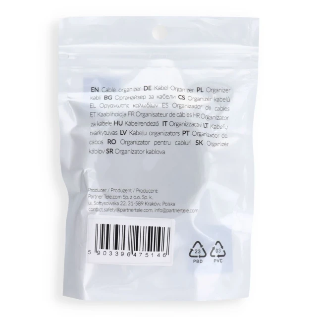 Стяжка для кабелів Blue Star PJ-COZ055 Black (5903396475146)
