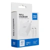 Мережевий зарядний пристрій Blue Star USB-C QC4.0 PD 25 Вт + кабель USB-C White (5903396475641)