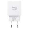 Мережевий зарядний пристрій Blue Star USB-C QC4.0 PD 25 Вт + кабель USB-C White (5903396475641)