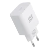 Мережевий зарядний пристрій Blue Star USB-C QC4.0 PD 25 Вт + кабель USB-C White (5903396475641)