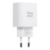 Мережевий зарядний пристрій Blue Star USB-C QC4.0 PD 25 Вт + кабель USB-C White (5903396475641)