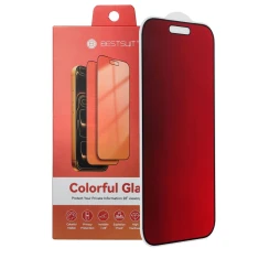 Захисне скло Bestsuit Flexible Colorfull Privacy 180 для iPhone 17 Pro Magenta (5903396475801)