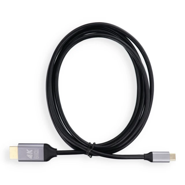 Кабель Blue Star USB C до HDMI 4K 60Hz 2m Black (5903396476747)