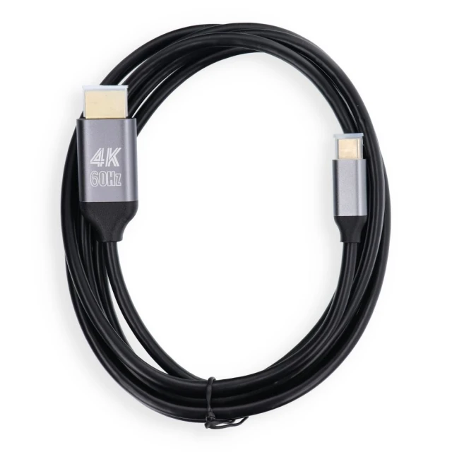 Кабель Blue Star USB C до HDMI 4K 60Hz 2m Black (5903396476747)
