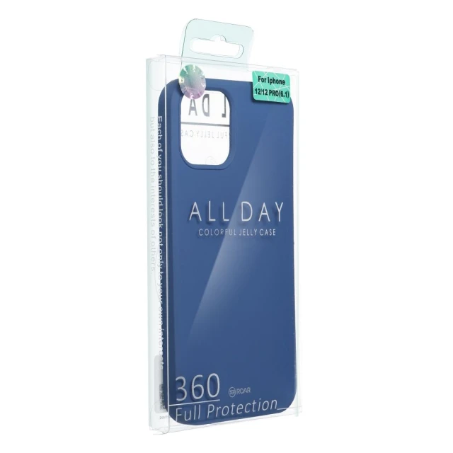 Чохол Roar All Day Colorful Jelly для iPhone 18 Pro | 17 Pro Navy (5903396481284)