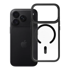 Чохол Roar Mag Bumper для iPhone 18 Pro | 17 Pro Black with MagSafe (5903396481420)