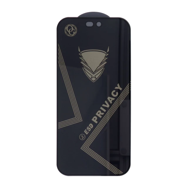 Защитное стекло OG Premium Privacy для iPhone 18 Black (5903396482403)