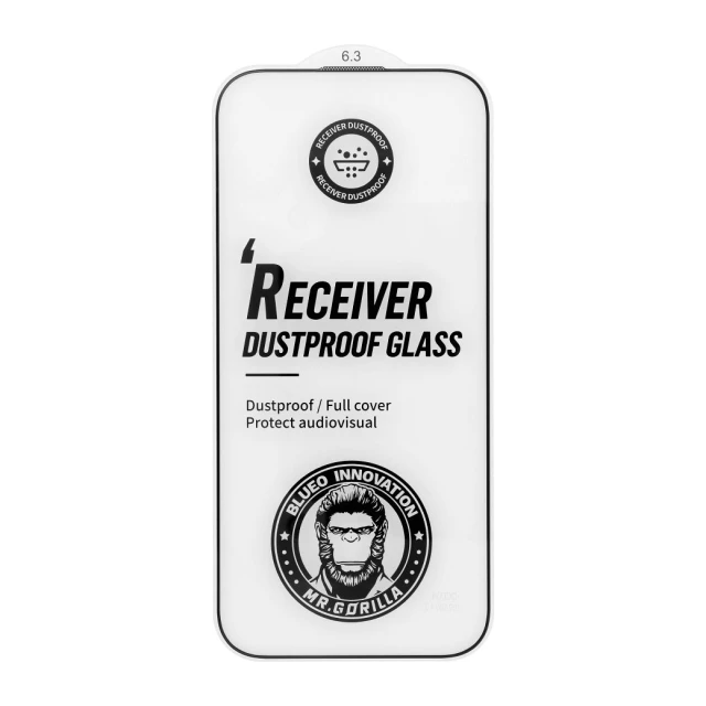 Захисне скло Blueo Mr. Monkey Glass для iPhone 18 Pro Black (5903396482878)