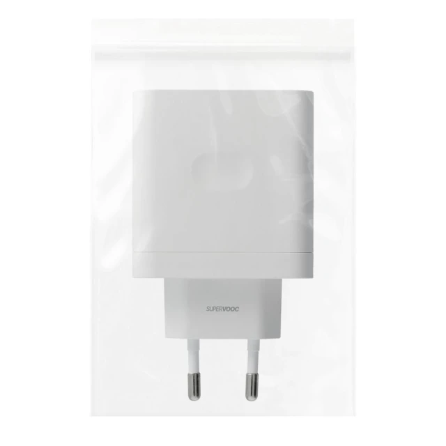 Зарядний пристрій Oppo SuperVOOC 120W White (5903396494871)