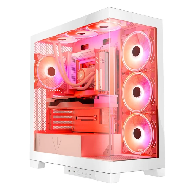 Корпус MODECOM Volcno Space Apex ARGB Midi White (5903560981305)