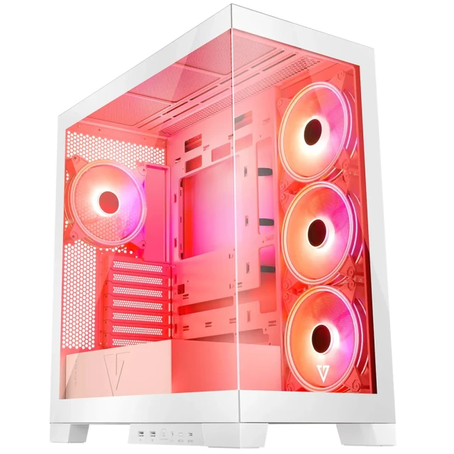 Корпус MODECOM Volcno Space Apex ARGB Midi White (5903560981305)