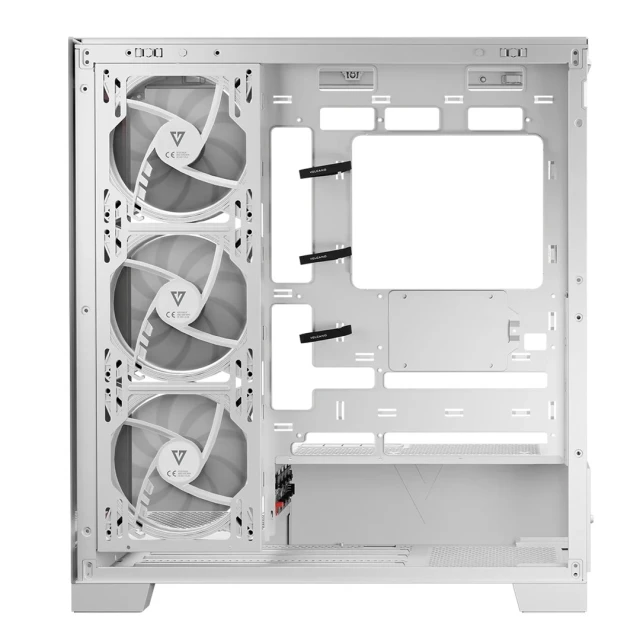 Корпус MODECOM Volcno Space Apex ARGB Midi White (5903560981305)