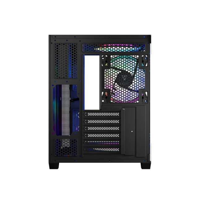Корпус MODECOM Volcano Panorama Apex ARGB MIDI 3F Black (5903560981640)