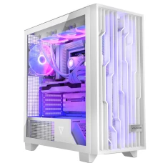 Корпус MODECOM Volcno Perun Apex ARGB Midi White (5903560981688)
