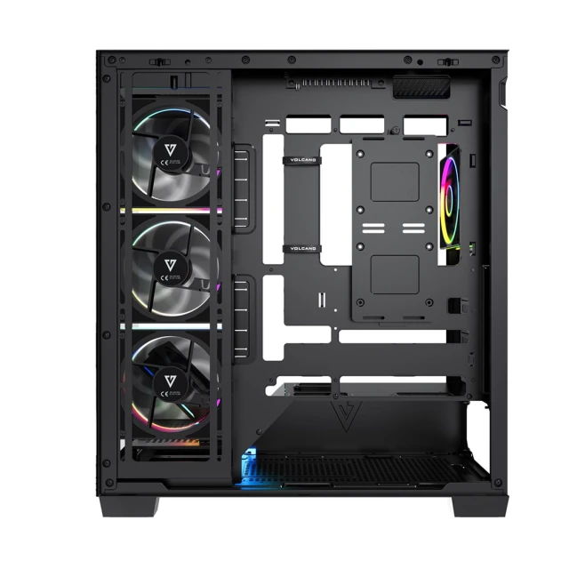 Корпус MODECOM Volcano Stellar Plus ARGB MIDI 5F Black (5903560982081)