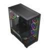 Корпус MODECOM Volcano Stellar Plus ARGB MIDI 8F Black (5903560982104)