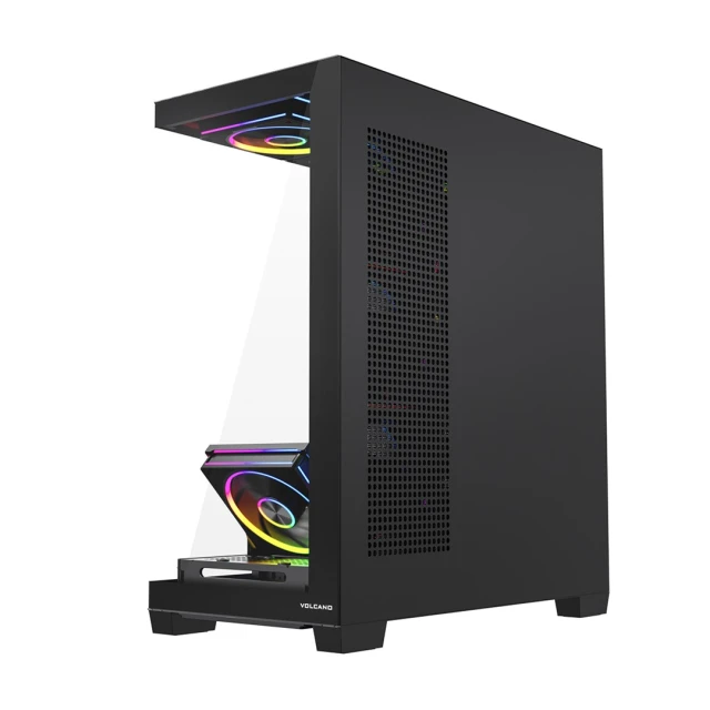 Корпус MODECOM Volcano Stellar Plus ARGB MIDI 8F Black (5903560982104)
