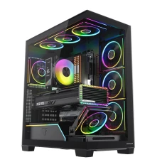 Корпус MODECOM Volcano Stellar Plus ARGB MIDI 8F Black (5903560982104)