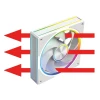 Вентилятор для корпуса MODECOM Volcano Loop 120 ARGB White (5903560982128)