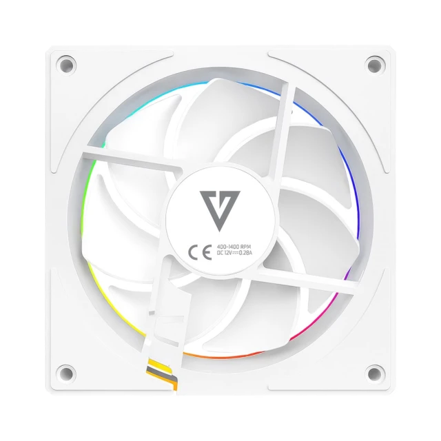 Вентилятор для корпуса MODECOM Volcano Loop 120 ARGB White (5903560982128)