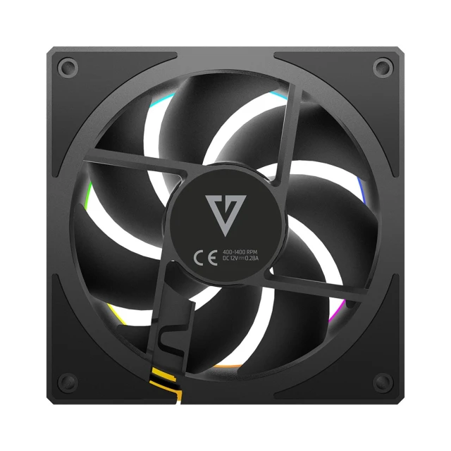 Вентилятор для корпуса MODECOM Volcano Loop 120 ARGB Reverse Black (5903560982142)
