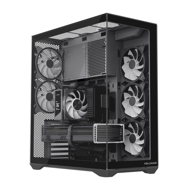 Корпус MODECOM Volcano Space XL ARGB Full Tower Black (5903560982296)
