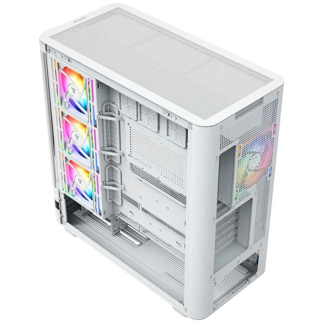 Корпус для ПК MODECOM Volcano AQ 100 ARGB Midi White (5903560982883)
