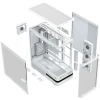 Корпус для ПК MODECOM Volcano AQ 100 ARGB Midi White (5903560982883)
