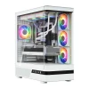 Корпус для ПК MODECOM Volcano AQ 100 ARGB Midi White (5903560982883)