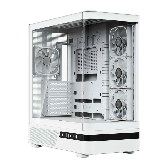 Корпус для ПК MODECOM Volcano AQ 100 ARGB Midi White (5903560982883)