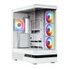 Корпус для ПК MODECOM Volcano AQ 100 ARGB Midi White (5903560982883)
