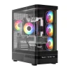 Корпус для ПК MODECOM Volcano AQ 200 ARGB Midi Black (5903560982944)