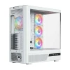 Корпус для ПК MODECOM Volcano AQ 200 ARGB Midi White (5903560982982)