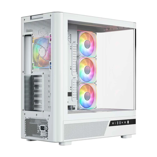 Корпус для ПК MODECOM Volcano AQ 200 ARGB Midi White (5903560982982)