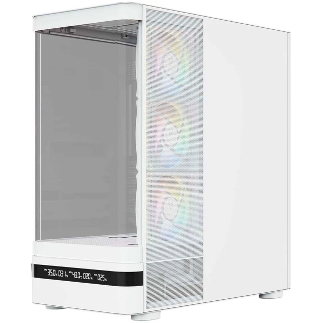 Корпус для ПК MODECOM Volcano AQ 200 ARGB Midi White (5903560982982)