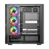 Корпус MODECOM Volcano AQ 300 ARGB MIDI Black (5903560983019)