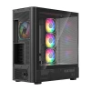 Корпус MODECOM Volcano AQ 300 ARGB MIDI Black (5903560983019)