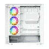 Корпус MODECOM Volcano AQ 300 ARGB MIDI White (5903560983071)