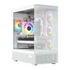 Корпус MODECOM Volcano AQ 300 ARGB MIDI White (5903560983071)