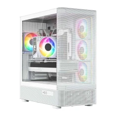 Корпус MODECOM Volcano AQ 300 ARGB MIDI White (5903560983071)